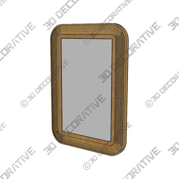 Aubrielle Wall Mirror - 3D Decorative