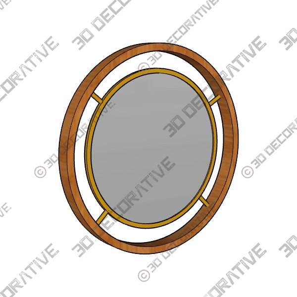 Zuo Starbird Gold 23 1/2" Round Decorative Wall Mirror - 3D Decorative