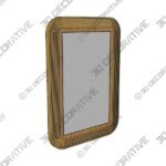 Aubrielle Wall Mirror - 3D Decorative