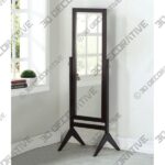 Bethzy Rectangle Wood Floor Mirror - 3D Decorative