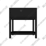 Dana Nightstand Black