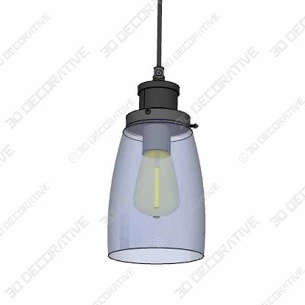 Pathson Retro Pendant Light - 3D Decorative