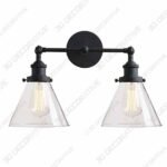 Permo Vintage Industrial Antique 2-Light  - 3D Decorative