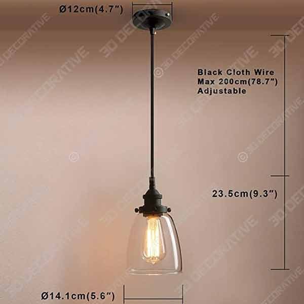 Pathson Retro Pendant Light - 3D Decorative