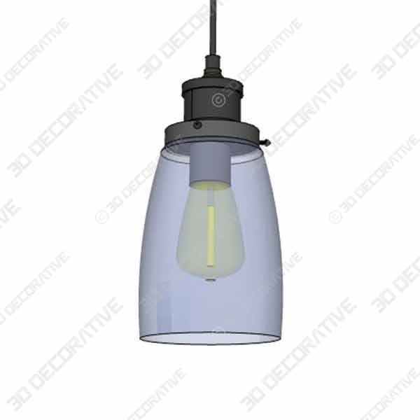Pathson Retro Pendant Light - 3D Decorative