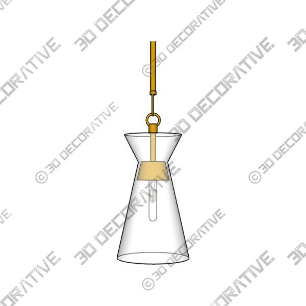 Visual Comfort Studio Collection Chapman & Myers Atlantic Mini Pendant - 3D Decorative