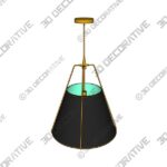 Conical Drum Pendant - 3D Decorative