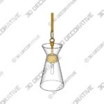 Visual Comfort Studio Collection Chapman & Myers Atlantic Mini Pendant - 3D Decorative