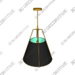 Conical Drum Pendant - 3D Decorative