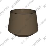 BLACK TOKYO PAPER PLANTER - 3D Decorative