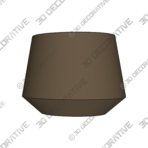 BLACK TOKYO PAPER PLANTER - 3D Decorative