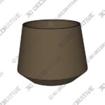 BLACK TOKYO PAPER PLANTER - 3D Decorative