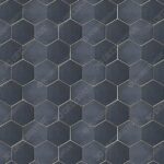 Porcelain Hexagonal Tile - 3D Decorative