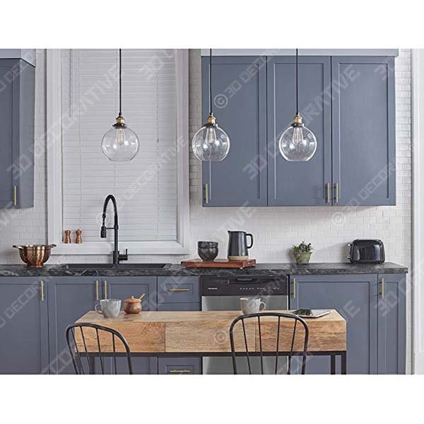 Primo Industrial Kitchen Pendant Lighting - 3D Decorative