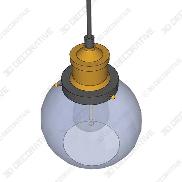 Primo Industrial Kitchen Pendant Lighting - 3D Decorative