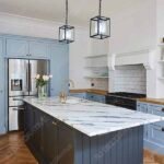 S4YZALU.jpg SHENGYADI Modern Clear Crackled Glass Pendant Light - 3D Decorative