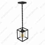 SERDGIE.jpg SHENGYADI Modern Clear Crackled Glass Pendant Light - 3D Decorative