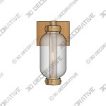 Atwater Sconce 2-3-2- 3D Decorative