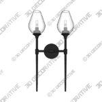 TULIP DOUBLE SCONCE - 3D Decorative