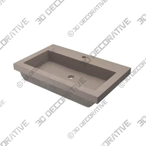 Native Trails Trough 3019 Sink in Earth - 3D Decorative