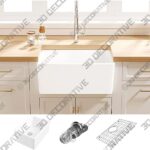 24 inches Ceramic Kitchen Sink