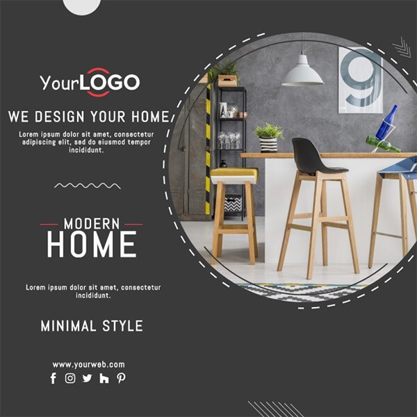 Social Media Design Interior Post 7