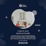 Modern Social Media Post Template for Interior Designer