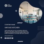 Modern Social Media Post Template for Interior Designer