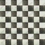 SomerTile FPEKDAME Reyes Ceramic Floor and Wall Tile, BlackWhite