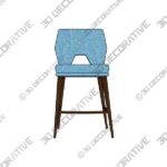 Jean Swivel Counter or Bar stool