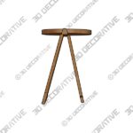 Aleksander Oniszh Pawn Stool - 3D Decorative