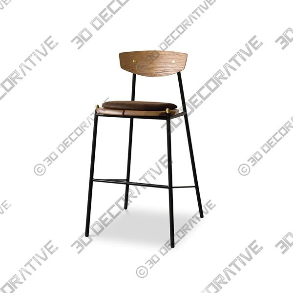 Kirsten Bar Stool - 3D Decorative