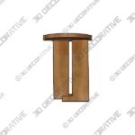 Aleksander Oniszh Pawn Stool - 3D Decorative