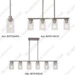 TODOLUZ 6 Light Island Pendant Lighting Nickel - 3D Kitchen Models for 2020 Design - 3D Decorative