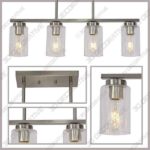 TODOLUZ 6 Light Island Pendant Lighting Nickel - 3D Kitchen Models for 2020 Design - 3D Decorative