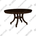 Beverly Glen Round Dining Table