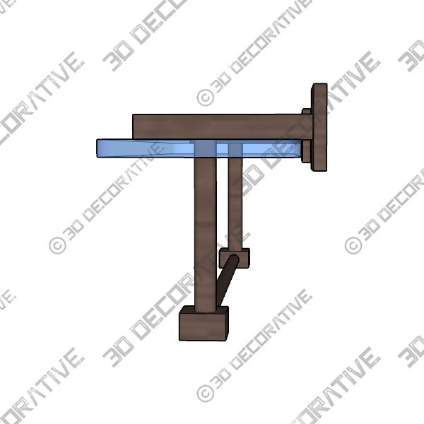 Haranu Bracket Shelf with Towel Bar