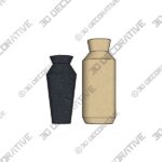 Asher Ceramic Vases - 3D Decorative