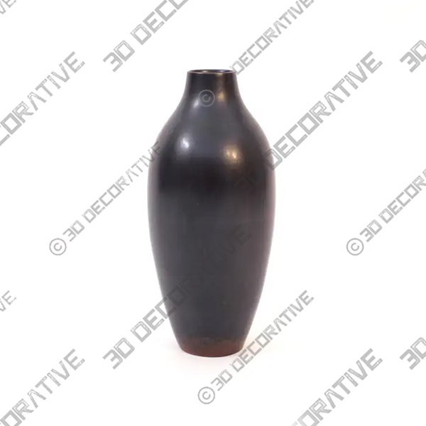 Carl Harry Stålhane, dark blue stoneware floor vase for Rörstran - 3D Decorative