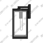 Quoizel Westover 17 Inch Tall Outdoor Wall Light - 3D Decorative