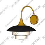 arron Wall Sconce - 3D Decorative