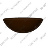 2_600x600-66.png Aquaterior 16.5354” Bronze Glass Circular Vessel Bathroom Sink - 3D Decorative