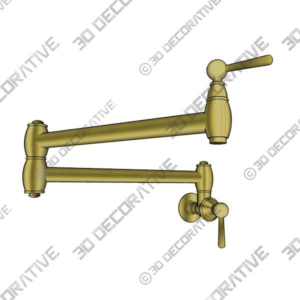 3_600x600-80.jpg ARCORA Pot Filler Faucet Wall Mount - 3D Decorative