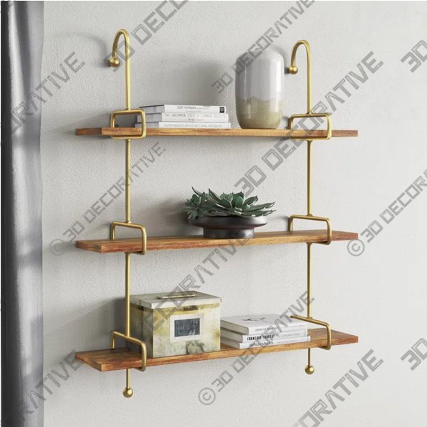 Arul 3 Piece Tiered Shelf - 3D Decorative