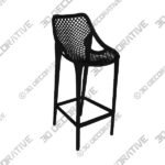 Asherton 29.5″ Patio Bar Stool - 3D Decorative