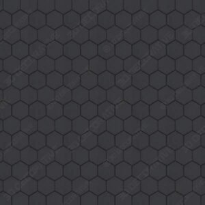 Black Hexagon Mosaic Carton - 3D Decorative