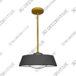 Blaine 16" Pendant - 3D Decorative