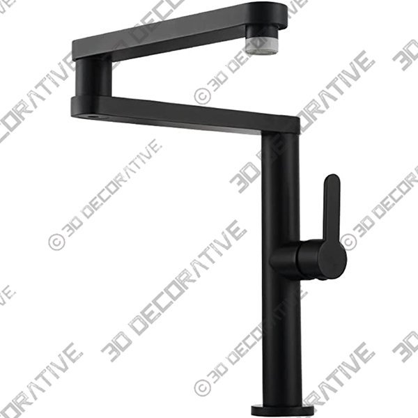 Brass Folding Stretchable Kitchen FaucetĀ - 3D Decorative