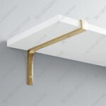 Gehler Solid Brass Shelf Bracket