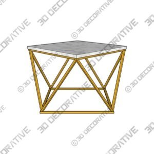 Brooklyn Coffee Table - 3D Decorative